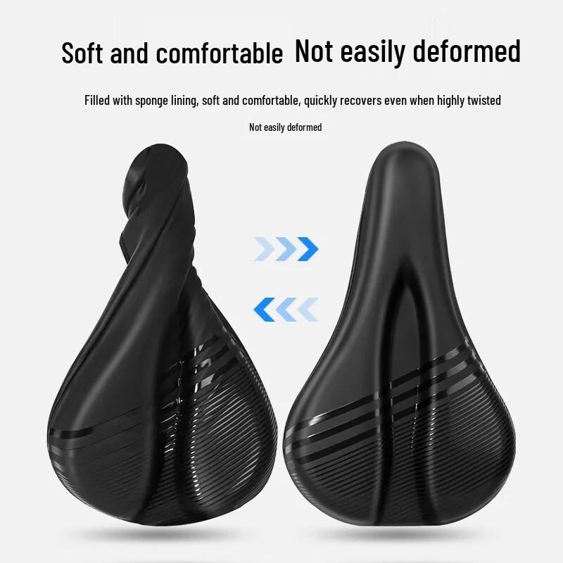 Lishi Verdickte Silikon Fahrradsattelbezug