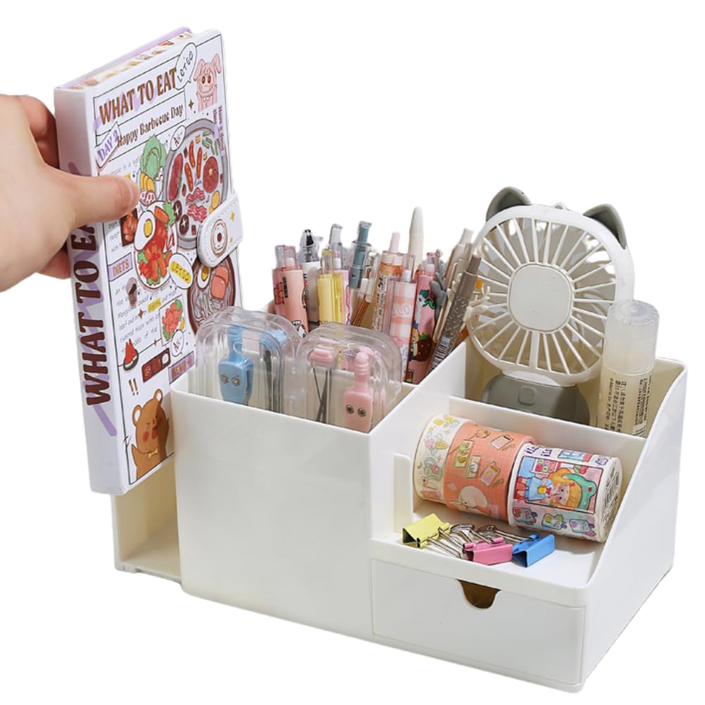 

Desk Organizer, Tabletop Storage, Desk Shelf, Multifunctional Storage Box, Pen Holder, Remote Control Rack, Small Item Storage, Stylish Office