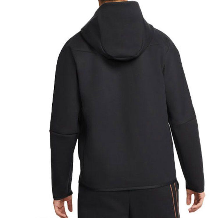 Nike Sweatshirts Men's Black Hooded Moderate Cardigan DD4803-010