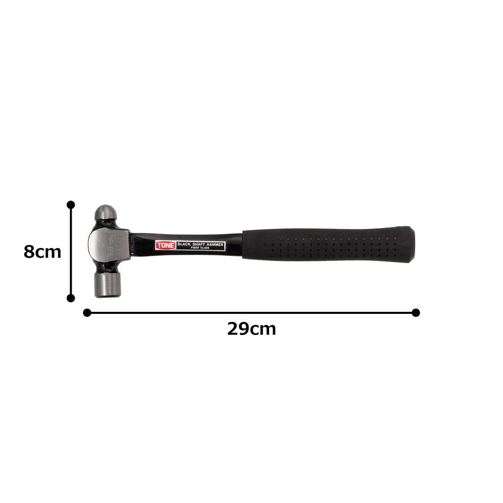 Tone Black Shaft Hammer Black HPBH-05 0.5lb