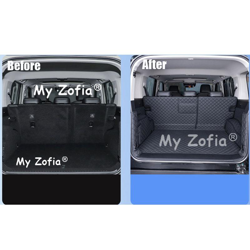 Full Cover Trunk Mat Simple Style Car Trunk Pad Interior Supplies for BYD Ti7 Leopard Titanium 7 2025 2026 Accessories
