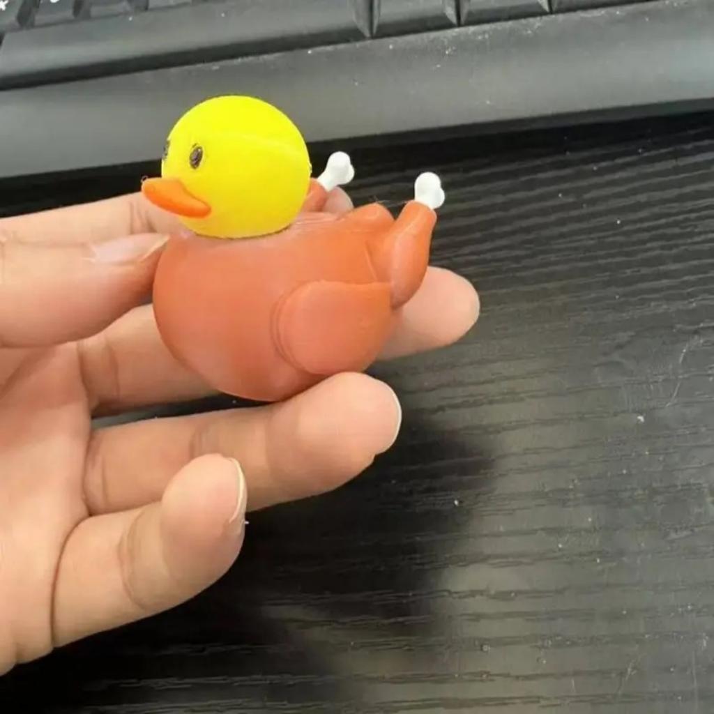 Thanksgiving Turkey Duck Ornament, Creative Home Living Room Desktop Turkey Ornament Thanksgiving Family Gathering Table Decor Thanksgiving Decoration