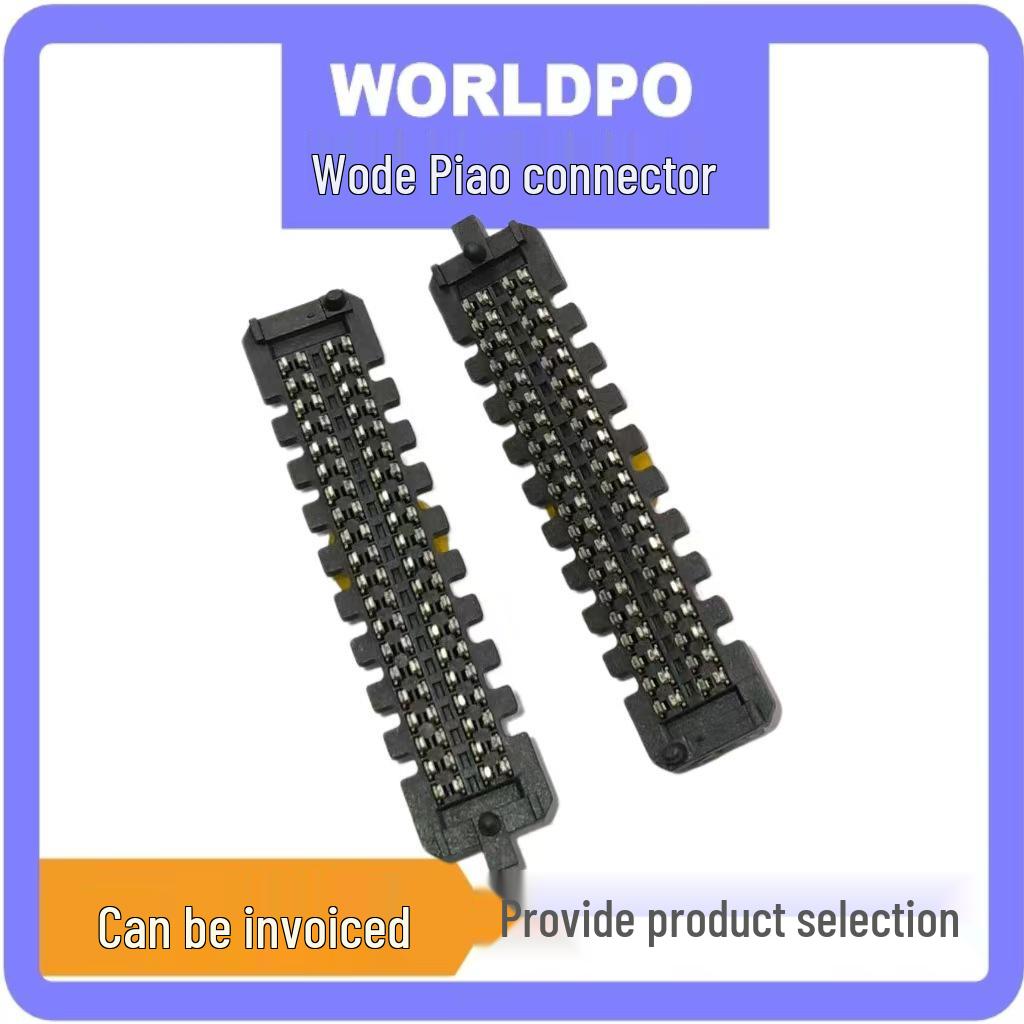 SEAM 4-Row 80-Pin Male Connector, Mates at 7mm Height