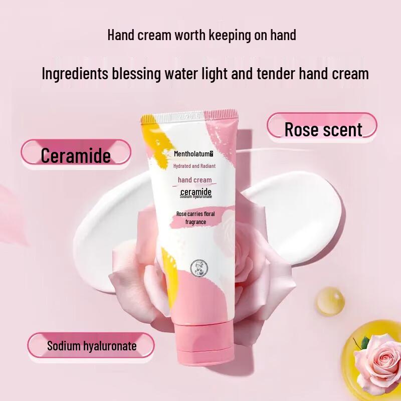Mentholatum Hydrating Rose Scent Hand Cream