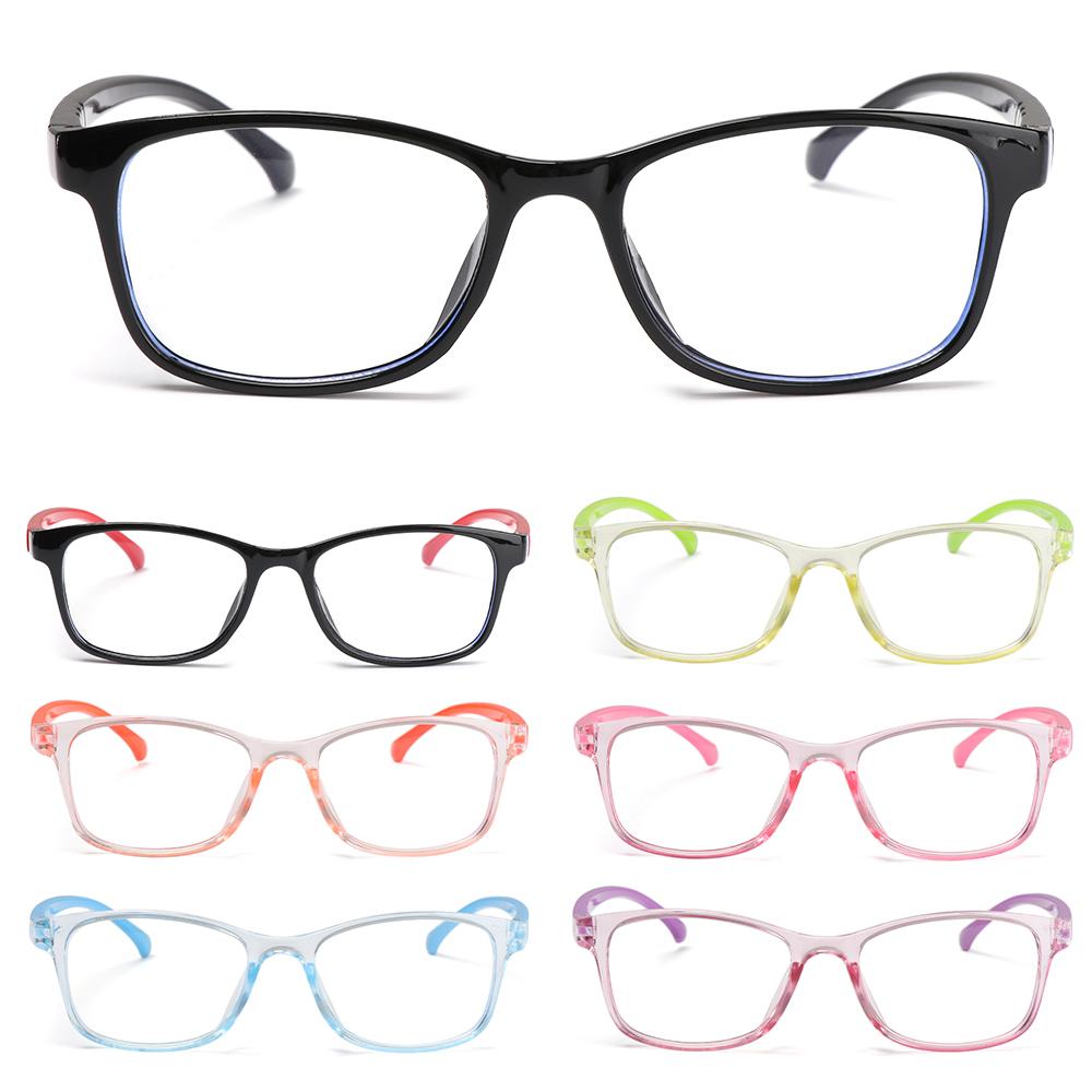Online Classes Eye Protection Anti-blue Light Comfortable Eyeglasses Ultra Light Frame Kids Glasses
