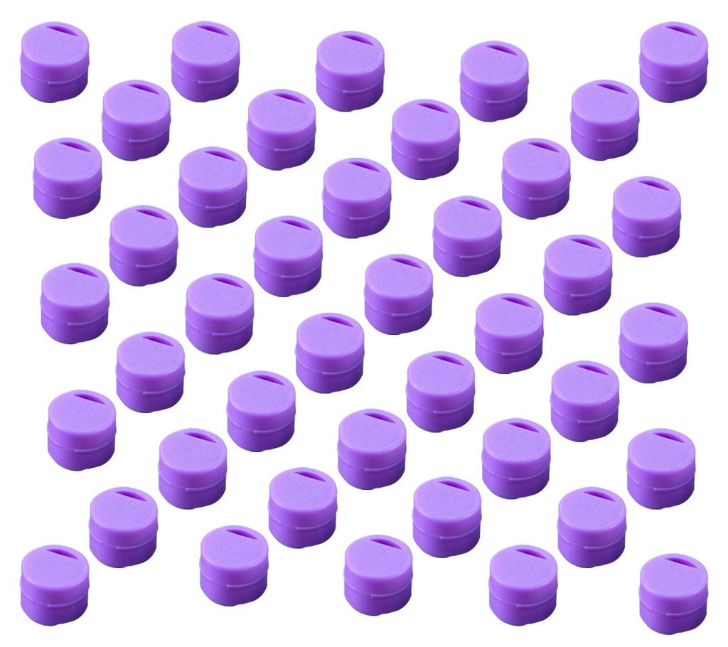 AS ONE Cryotube Cap Insert 500 X 4 Bags CryoFreeze(R) 6000-05 (purple) Pieces/bag /3-6367-05
