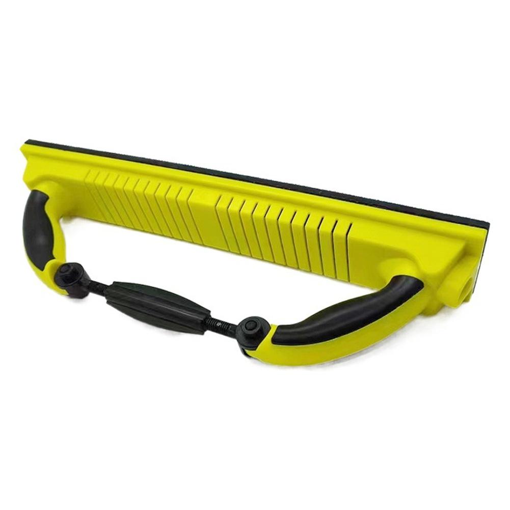 1pc Dry Grinding Hand Push Board Car Putty Ash Hand Planer Rectangular Vacuum Sandpaper Grinding Ash Board Body Repair Tool