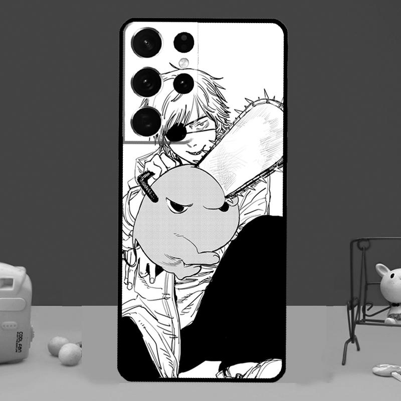 

Чехол с изображением бензопилы «Человек ужасов» в стиле аниме для Samsung Galaxy S20 FE S21 Ultra Note 20 S8 S9 S10 Note 10 Plus S22 Ultra Note 20 Ultra