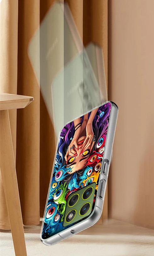 Etui Do Motorola Edge 70 Obudowa Foto Case Plecki Grafika Oczy + Szkło