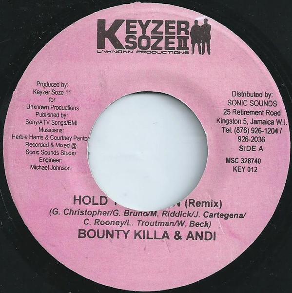 7inch Record BOUNTY KILLER & ANDI / VC - Hold You Down (Remix) / Ordinary Pe KEY012 Keyzer Soze II 2006 Jamaica Reggae, Ska & Dub Used