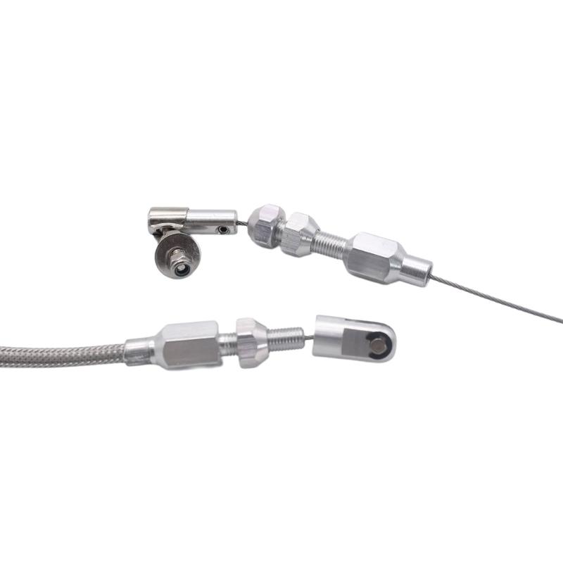 Heavy Duty Stainless Steel Brake Cable 36 Inch Universal Anti Rust Design Enhancing Safety For Racing Off Roading Vehicles