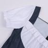 Women's Short Sleeve Tie-Back Costume Dress for Themed Parties