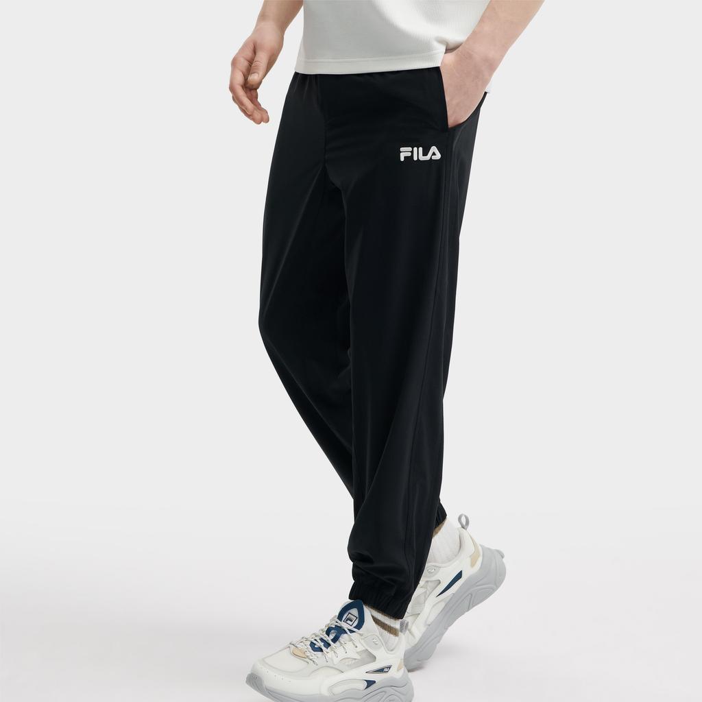 New FILA Casual Pants Men's Black F11M429802FBK