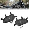 KEMIMOTO Motorcycle Side Bags and Right 5L Tool Deformation Divided Storage Small Item Easy Bicycle Touring Frame Compatible with Rebel Rebel and