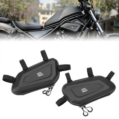 KEMIMOTO Motorcycle Side Bags (Left & Right Set), 5L Capacity, Durable, with Organized Storage, Water-Repellent, Easy Installation, Suitable for Bicyc
