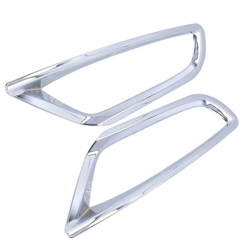 Rear Fog Light Frame Cover Trim Electroplating Replacement for Mazda CX3 20162021