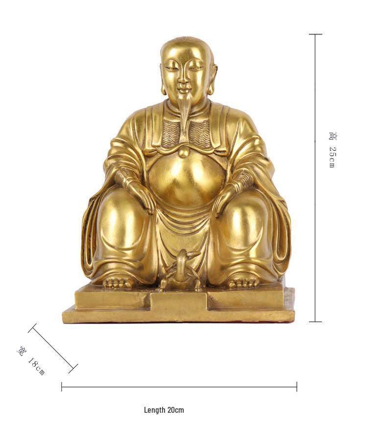 Xuanwu Great Emperor Copper Figurine Ornament Gift