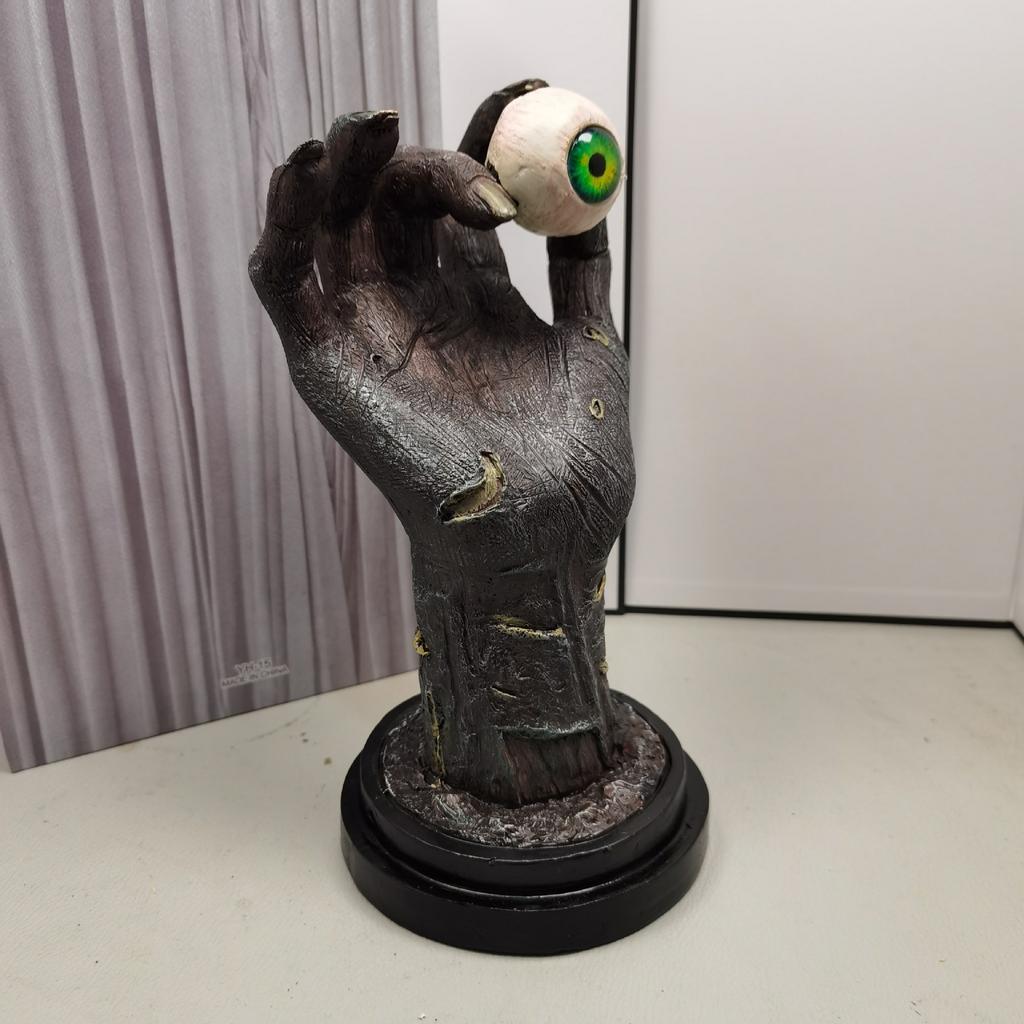 Halloween Decorations Resin Gothic Witch Hand & Eye Devil Woman's Hand Home Decoration Accessories Living Room Ornaments