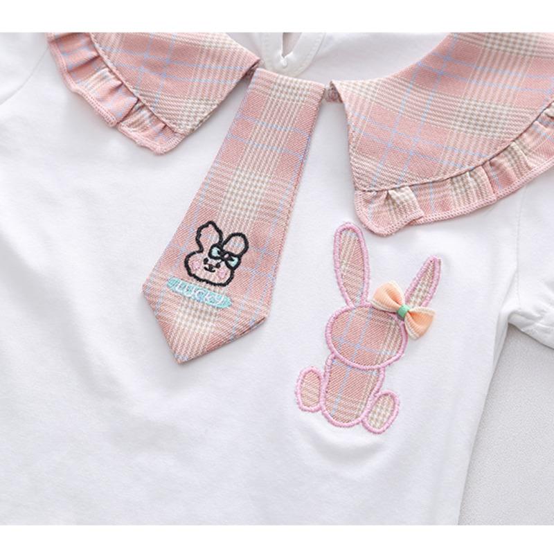New Summer Baby Girls Clothes Suit Children Fashion Cute T-Shirt Shorts 2Pcs/Sets Toddler Casual Cotton Costume Kids Tracksuits