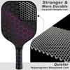 USAPA Approved Pickleball Paddle Fiberglass Surface Lightweight Pickleball Racket for Indoor/Outdoor Training & Match with Bag