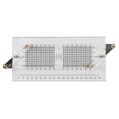 Brillen-Parallelmessinstrument ABS Brillengestell Parallelitätslineal Pupillendistanz/Höhe Balance-Testwerkzeug