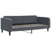 Vidaxl Sofa Z Funkcją Spania, Ciemnoszara, 90X200 Cm, Aksamit
