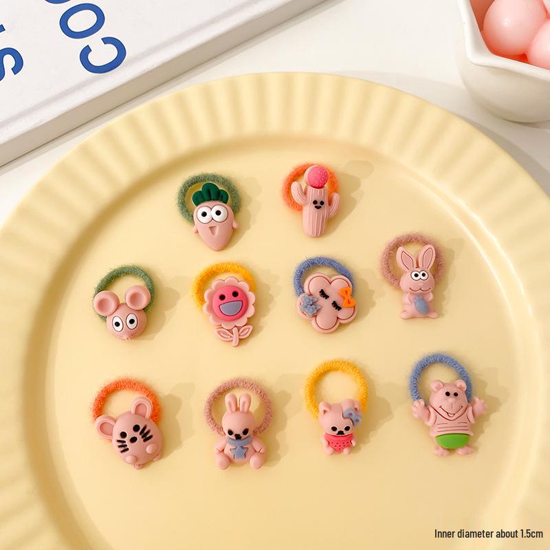 Elastici Sicuri per Capelli da Bambino per Treccine - Elastici Delicati per Capelli di Neonati e Bambini