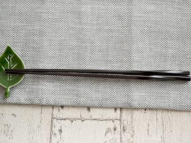 Tableware East Twisted Chopsticks Dark Set of 10 (Bamboo) Brown,