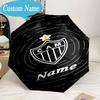 Custom Name Umbrella Cam Abstract Artwork Umbrella 8-Frame for Travel, Camping, Casual Lightweight Portable, Essential for Family Gifts