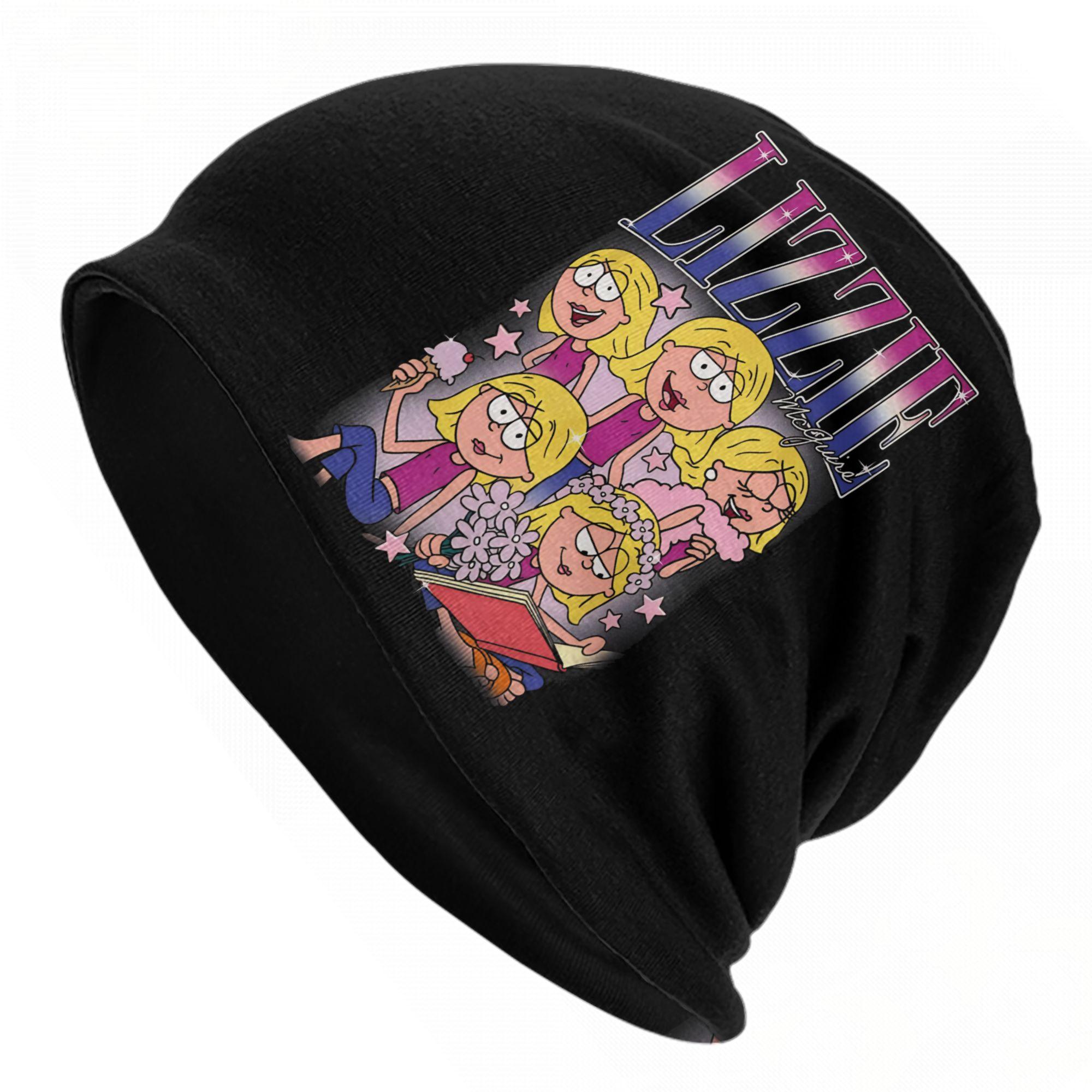 

Lizzies Cartoon McGuiresBonnet Hats Hip Hop Outdoor Skullies Beanies Hats Unisex Warm Multifunction Caps One Size