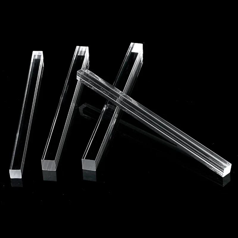 1-20pcs Acrylic Square Rods 3x3/4x4/5x5/6x6/8x8/10x10/15x15/20x20mm Length 100mm-500mm Acrylic Dowel Rods Sticks