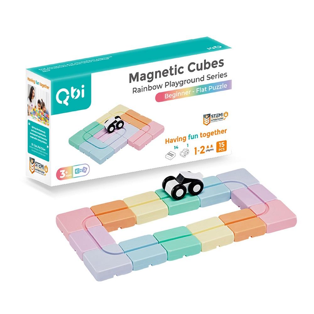 Qbi Beginner Magnetic Blocks - Flat Puzzle