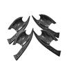 For Proton Exora 2009- Car Door Handle Bowl Cover,black Carbon Fiber Cover Trim 2018 2011 2012 2013 2014 2015 2016 2017