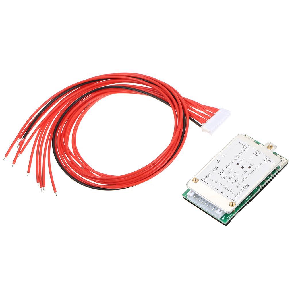 10S 15A 36VCelsius37V Protections Board Li-ion Batterys BMSCelsiusPCBCelsiusPCM Board with Balance Function for E-Bike Electric