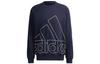 Sweatshirts Men's Navy Blue Crew Neck Moderate Regular HB5086