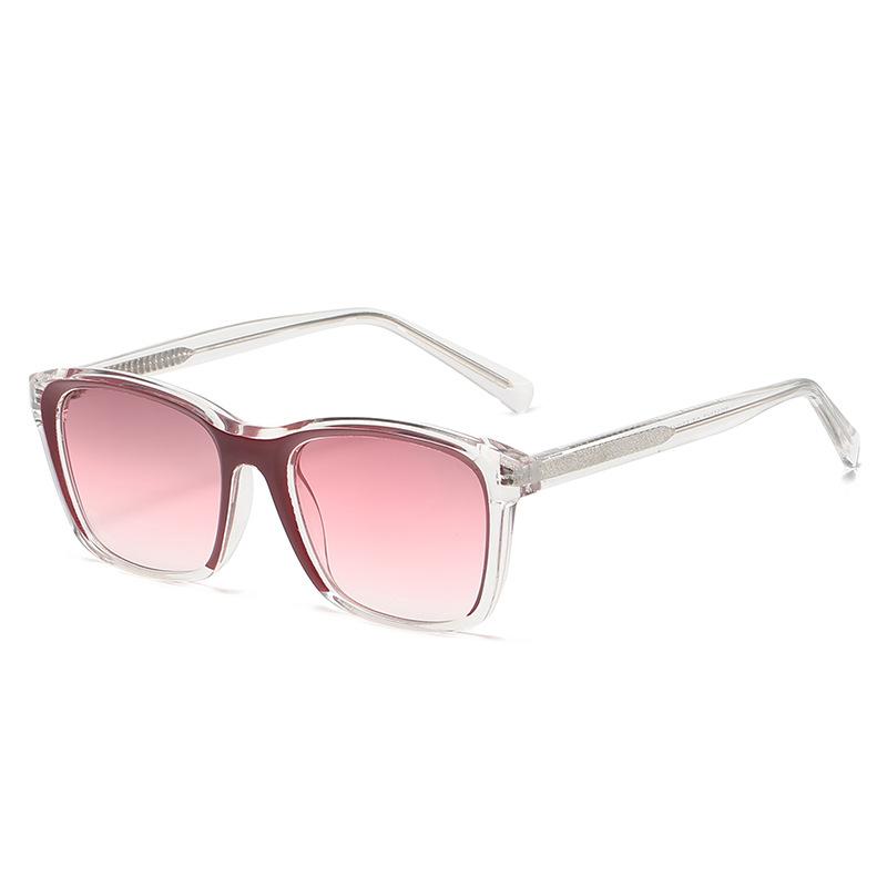 35017 Square Ferrule Legs Tr90 Sunglasses 2023 Fashion High-End Glasses, Trendy Sunglasses