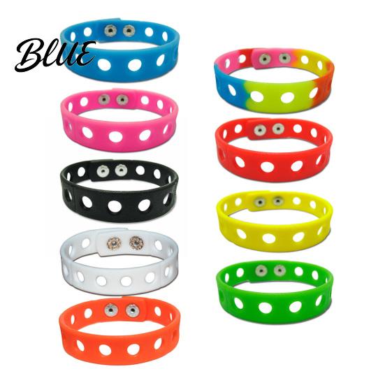 Silicone Bracelet for Children 2 Pcs Charm Bracelets Kids Adjustable