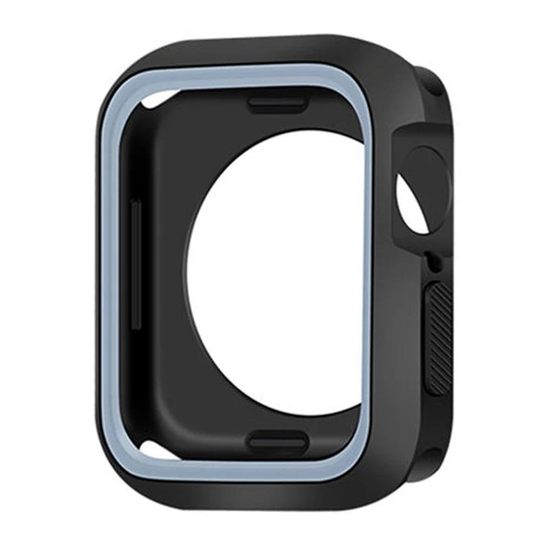 Case for Apple Watch 9 8 7 6 SE 5 3 Bumper Cover Protection Shell Cover Accessories IWatch 42MM 41MM 38MM 45MM 44MM 40MM Case