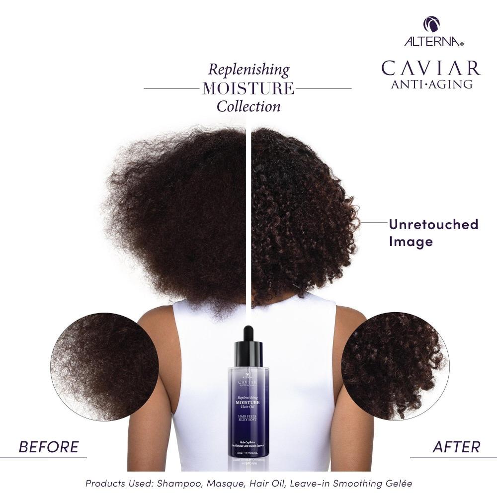 Alterna Caviar Anti-Âge Huile Capillaire Hydratante Réparatrice 1,7 oz