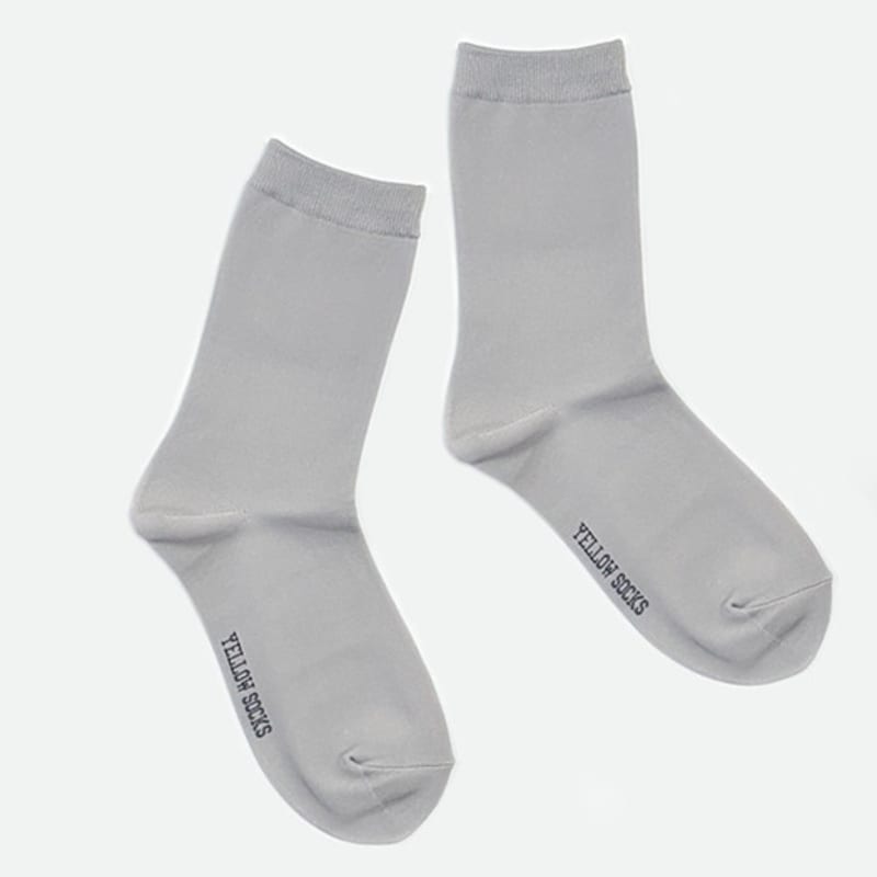 YELLOWSOCKS COSY SOCKS GREY