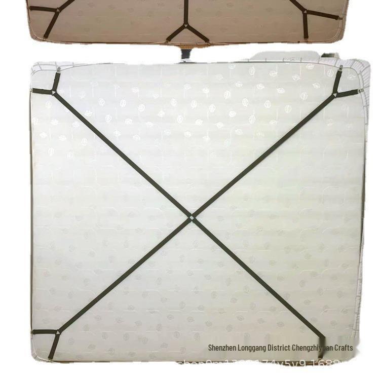 Adjustable 6-Way 12-Clip Bed Sheet Fastener – Anti-Slip & Secure Grip