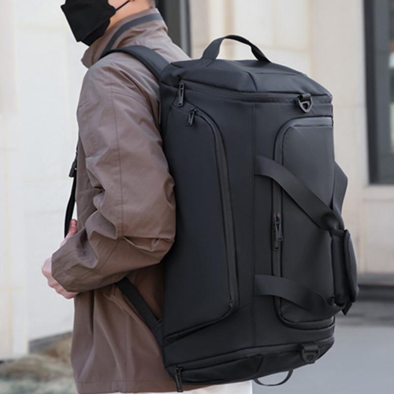 Gym Sport Bag Dry Wet Separated, Watertight Large Sports Duffels Bag Training Handbag with Shoes Compartment for Sports