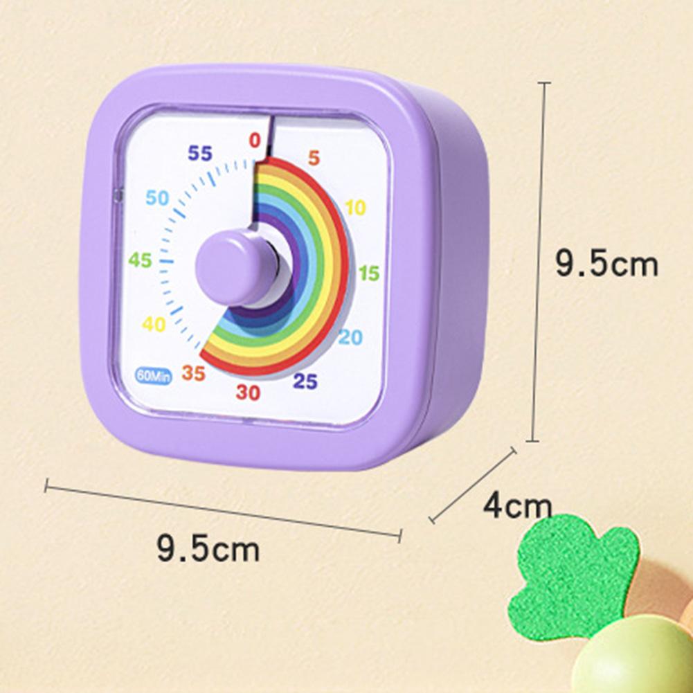 Perfektní společník pro Duhový disk Vizuální odpočítávací časovač pro každodenní použití