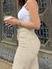 2025 Women's Solid Color Straight-Leg Casual Jeans