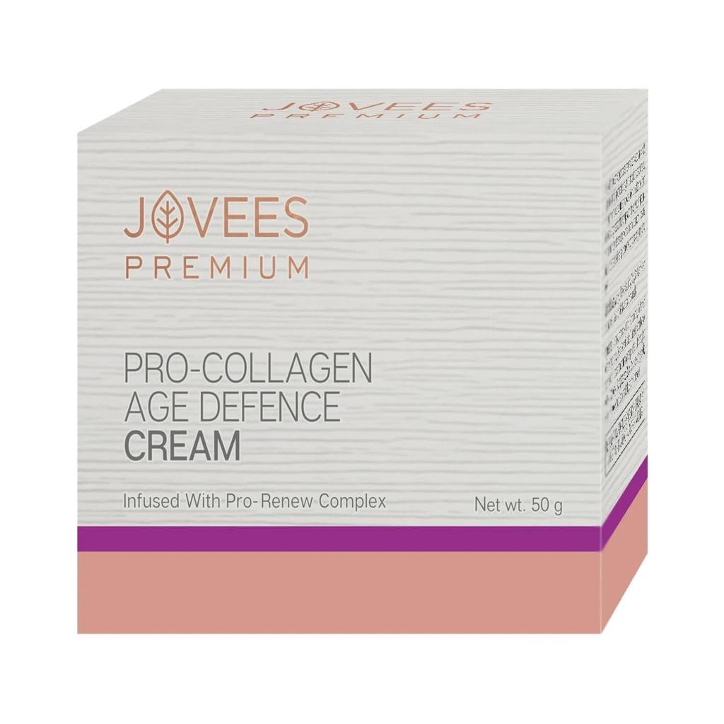Jovees Pro Collagen Age Defence Cream 50g | Anti-Aging Moisturizer for Wrinkles