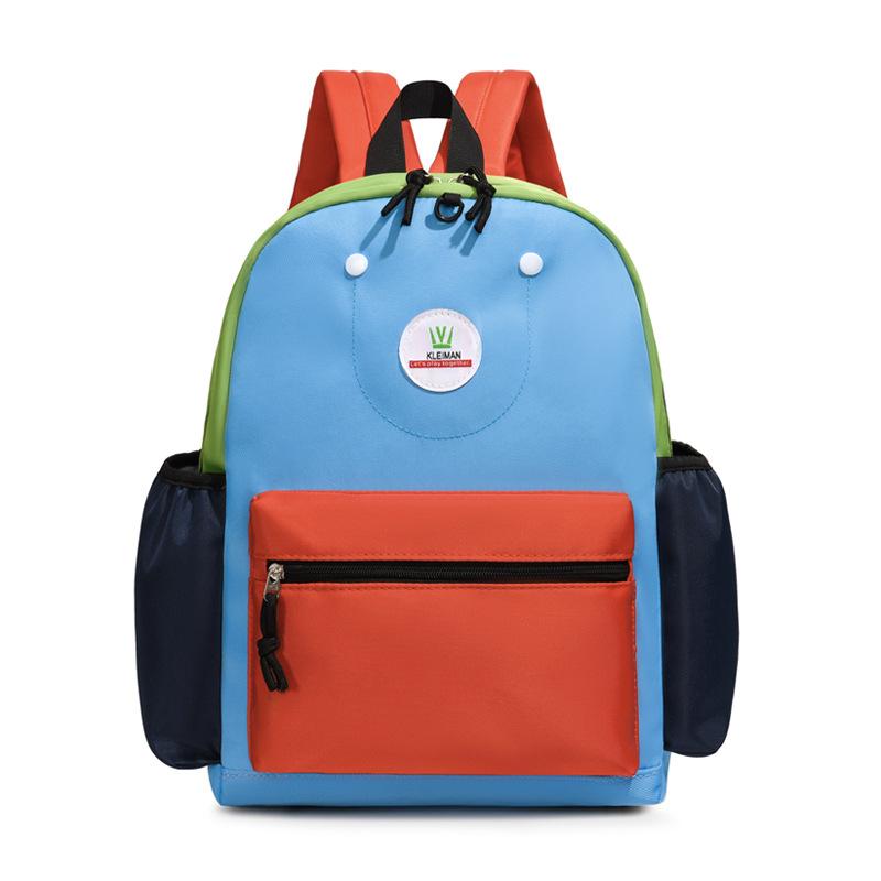 Schoolbag Korean style schoolbag dopamine contrasting color design girl backpack ins wind student high school backpack female