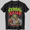 Cereal Killer T-Shirt Heavy Metal Rock Lustiges Musik Grafik-T-Shirt Unisex