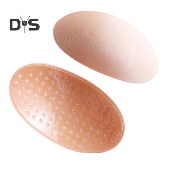 

1 пара подплечников для высоких и низких плеч 3D самоклеящиеся силиконовые противоскользящие губчатые подплечники пуш-ап подплечники устойчивые к поту гладкие изгибы одежда своими руками абрикосовый