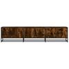 TV Cabinet Smoked Oak 180 X 35 X 41 Cm Wood Based Panel