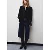 Fall and Winter New Women's Clothing Fashion Wind Long Sleeves Stand Collar Ruffle Design Shoelace Shirt Tops 77059069